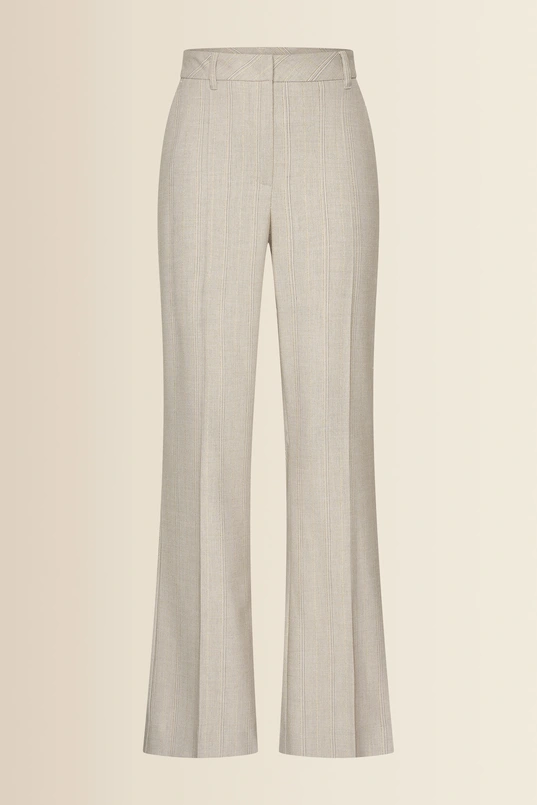 Broek met krijtstreep