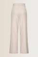 Broek met lurex streep