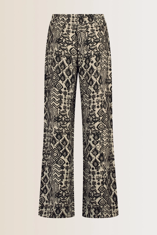 Broek met print