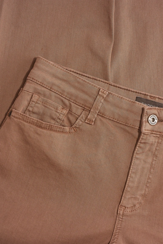 Broek met rechte pasvorm