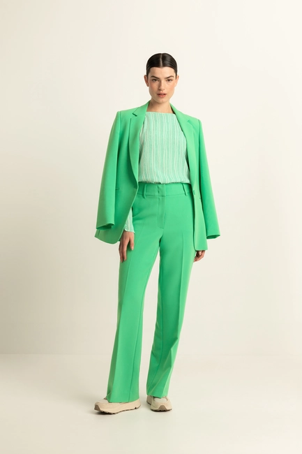 Broek met rechte pijpen