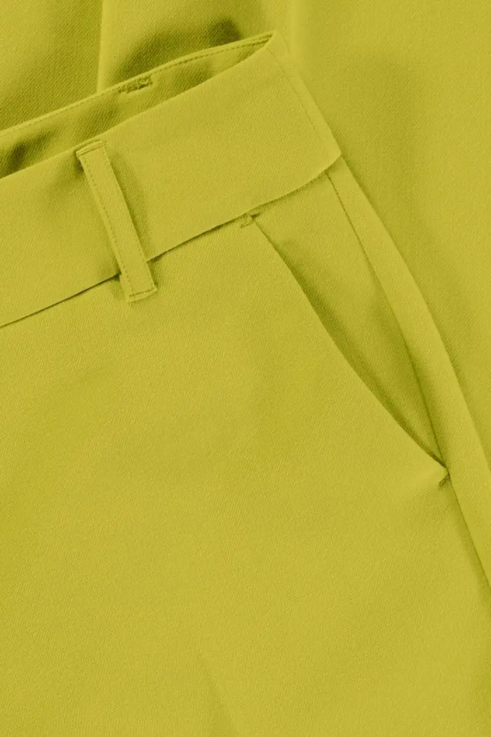 Broek met rechte pijpen