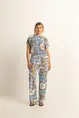 Broek multicolour print