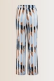 Broek multicolour print