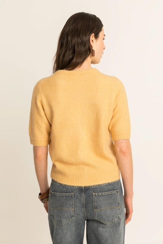 Cardigan met korte mouwen