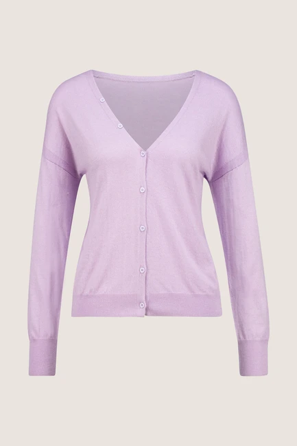 Cardigan met lurex