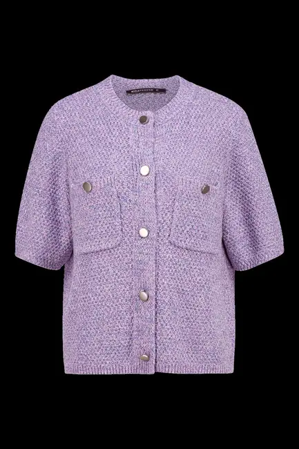 Cardigan metalen knopen