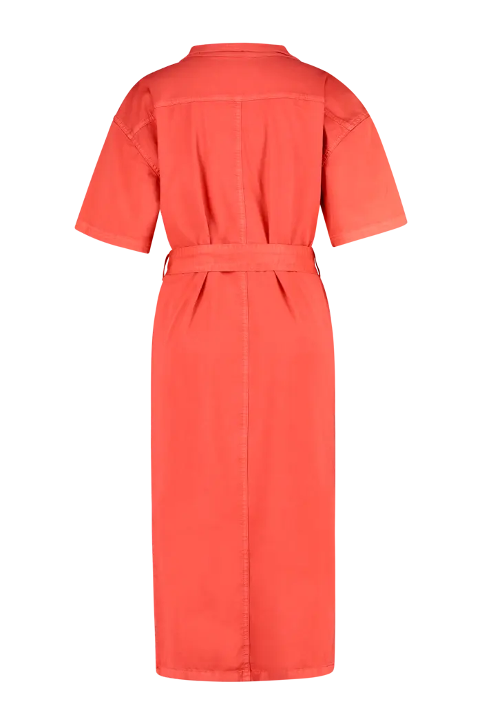 Casual twill kleedje