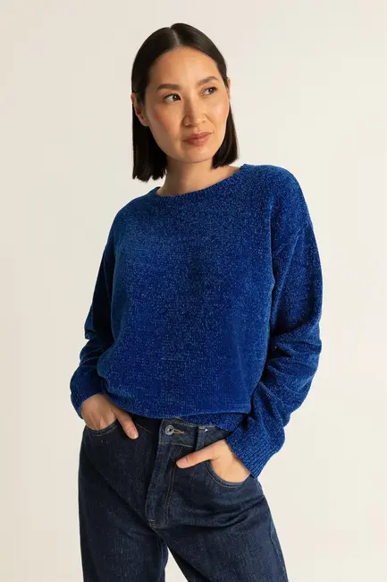 Chenille trui