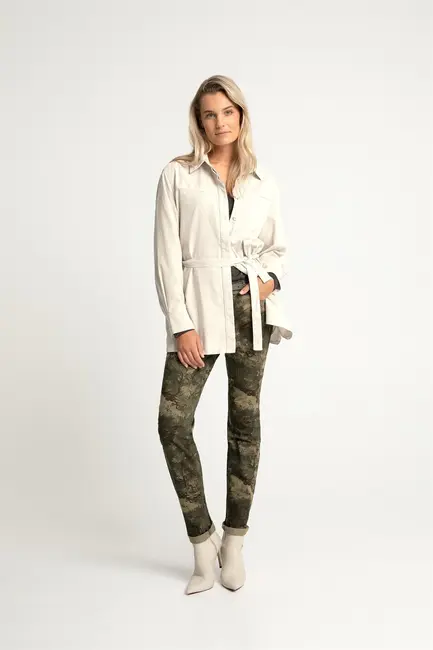 Corduroy tuniekblouse