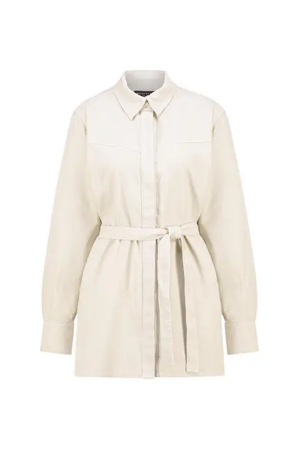 Corduroy tuniekblouse
