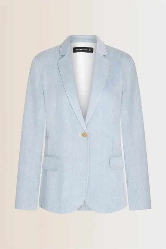 Denim blazer