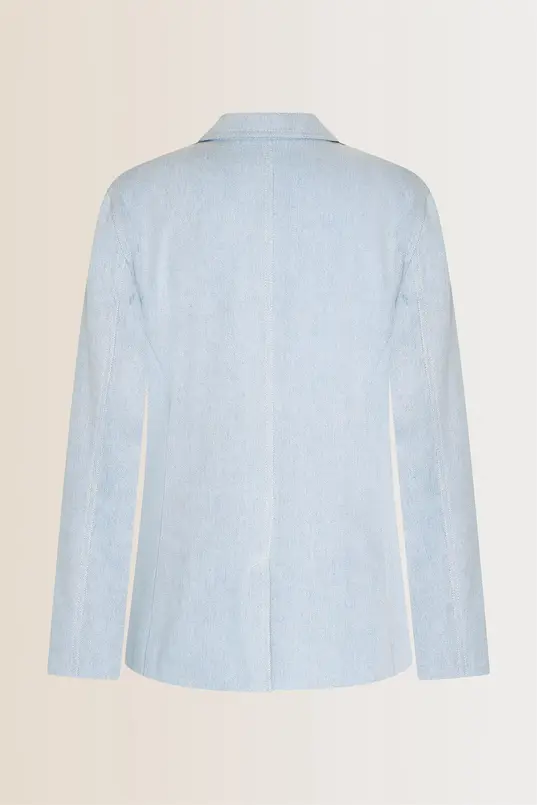 Denim blazer