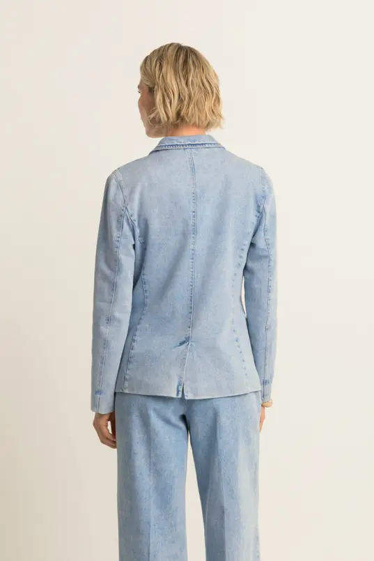 Denim blazer
