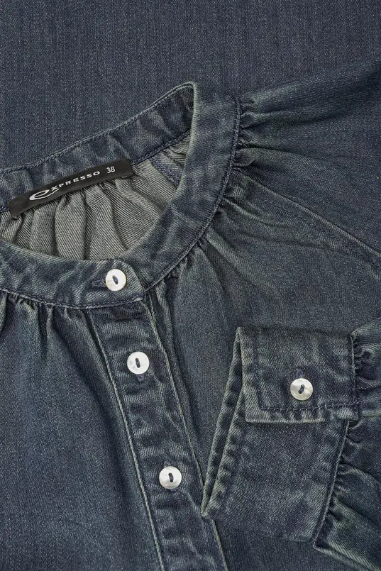 Denim blouse
