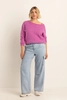 Denim cargo broek