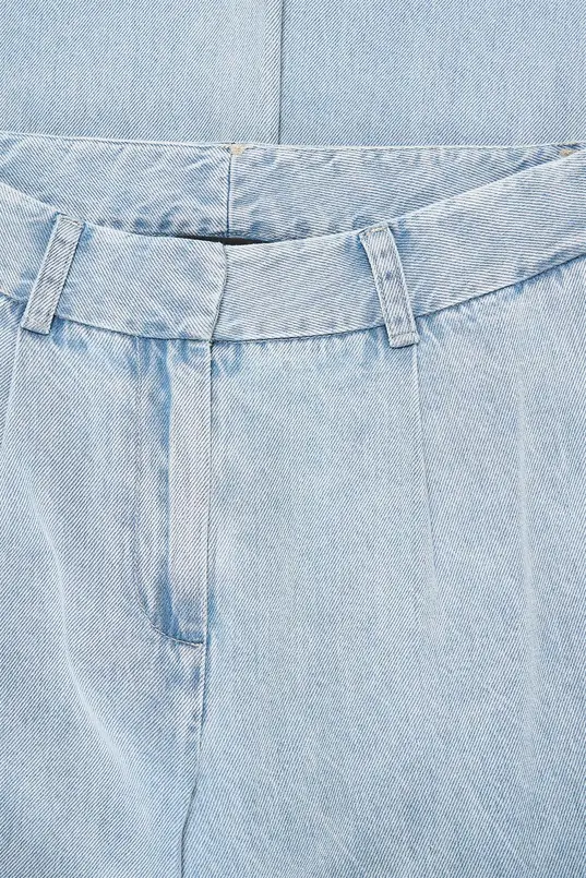 Denim cargo broek