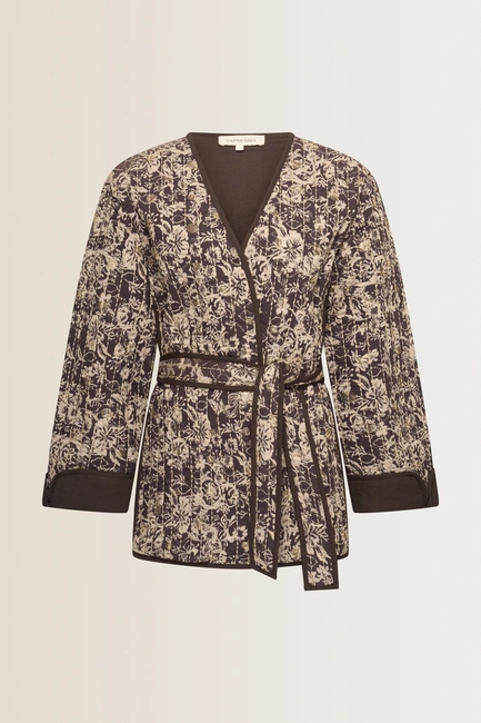 Doorgestikte kimono