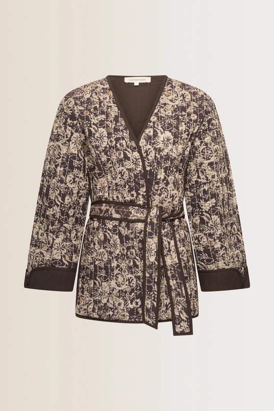 Doorgestikte kimono