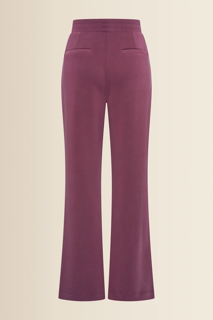 Ease fake cupro pants