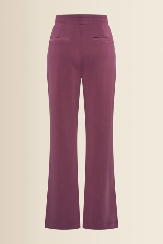 Ease fake cupro pants