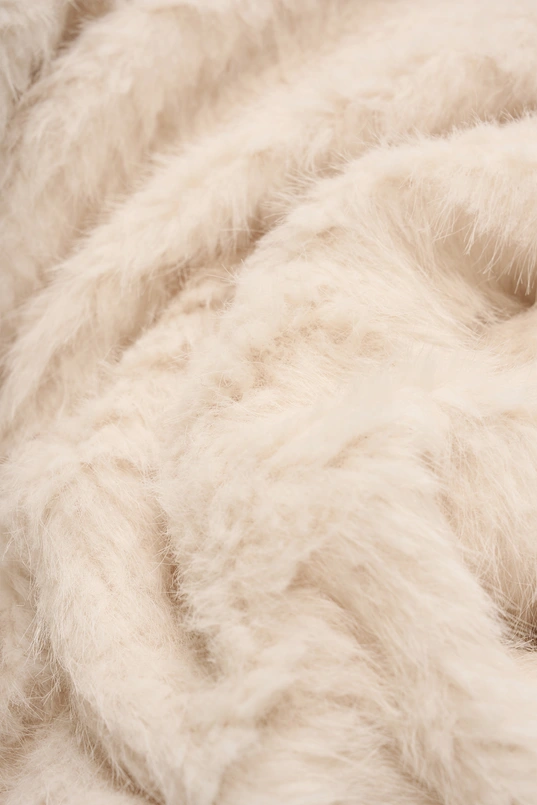 Faux-fur bodywarmer