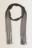 Fijne shawl met lurex