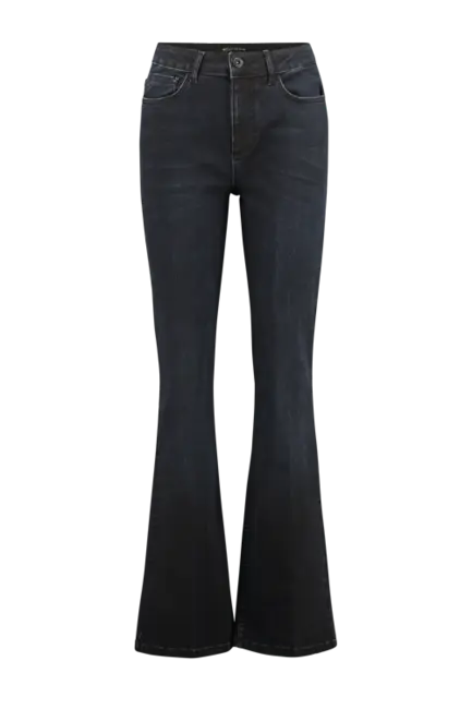 Flared 5-pocket jeans