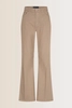 Flared broek met hoge taille