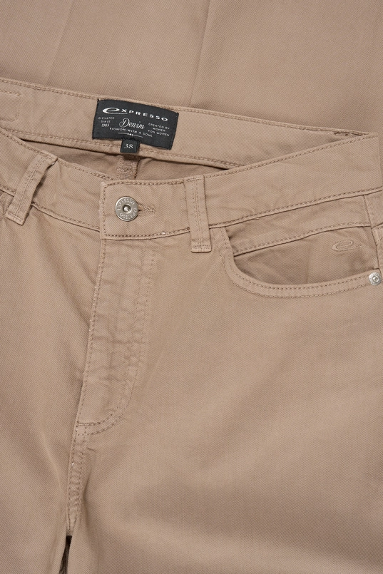 Flared broek met hoge taille