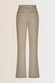 Flared broek met stretch