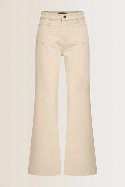 Flared jeans met zakken