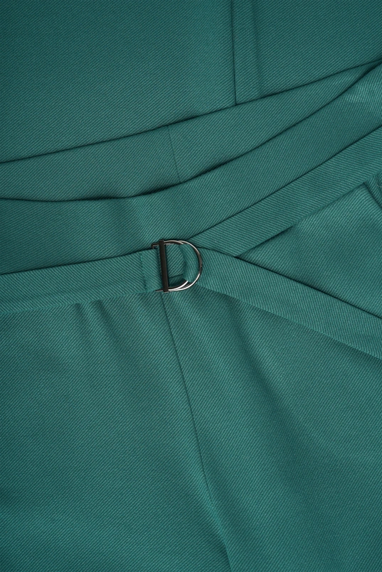 Flared jersey broek