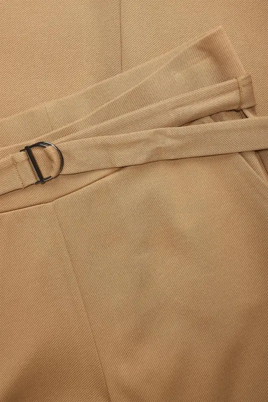Flared jersey broek