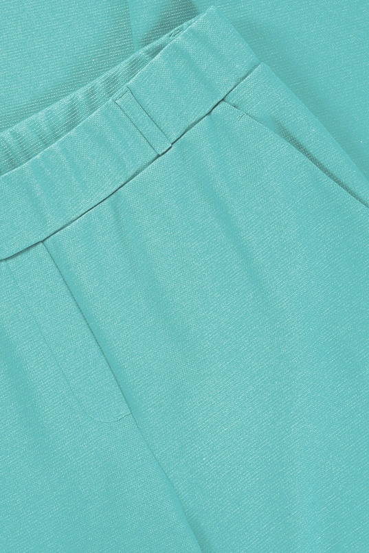Flared stretch broek