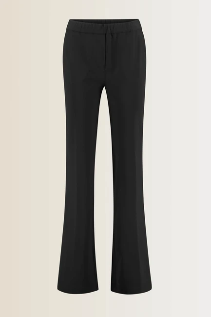 Flared travel broek