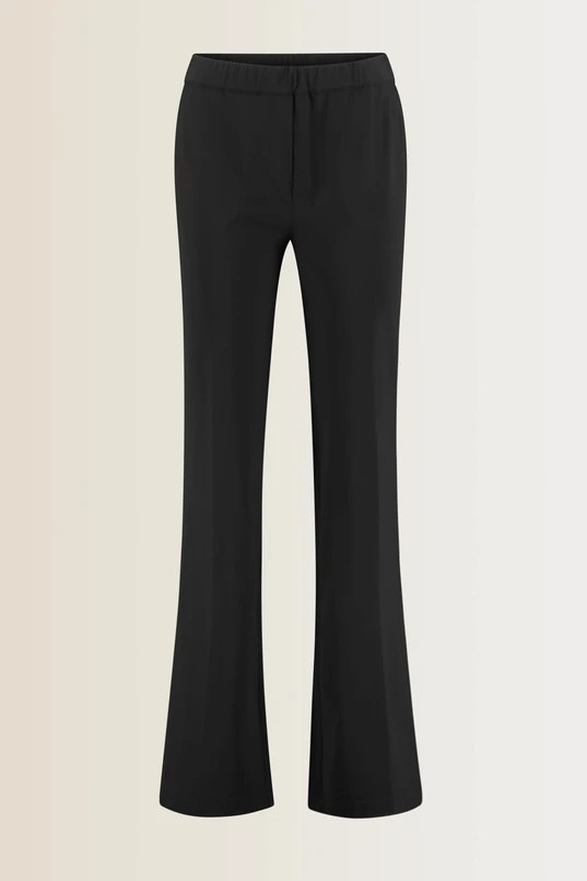 Flared travel broek