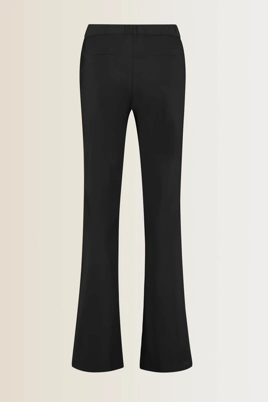 Flared travel broek