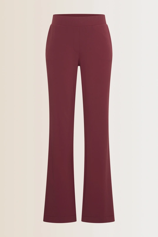 Flared travelbroek
