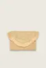 Fringe straw clutch