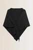 Gebreide driehoekige shawl