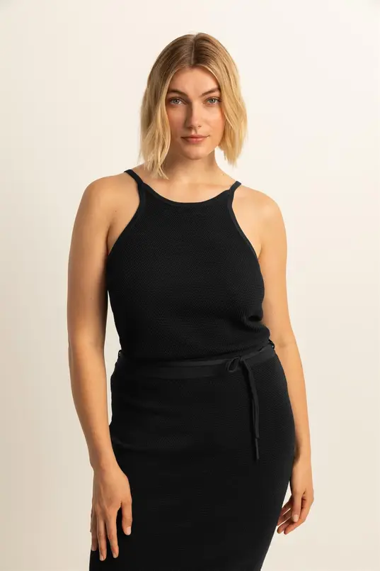 Gebreide top
