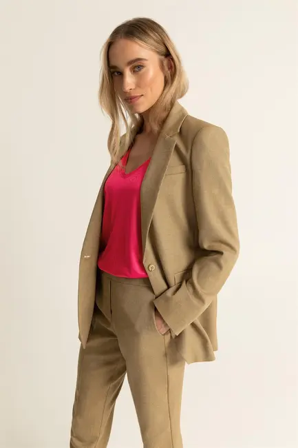 Gemêleerde blazer