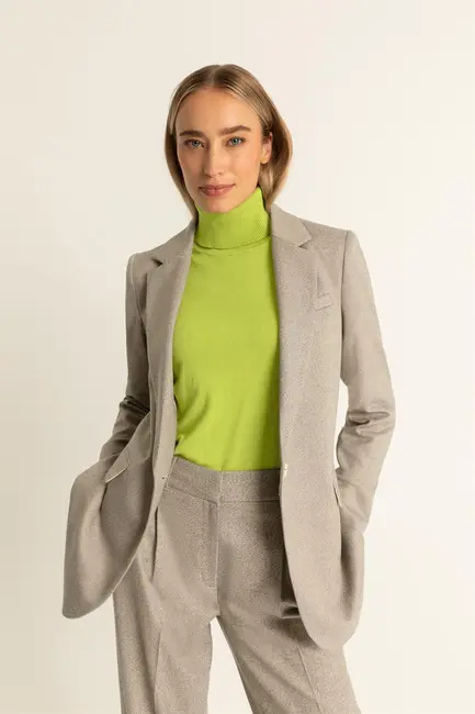 Gemêleerde blazer
