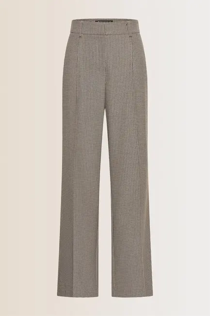Geruite broek