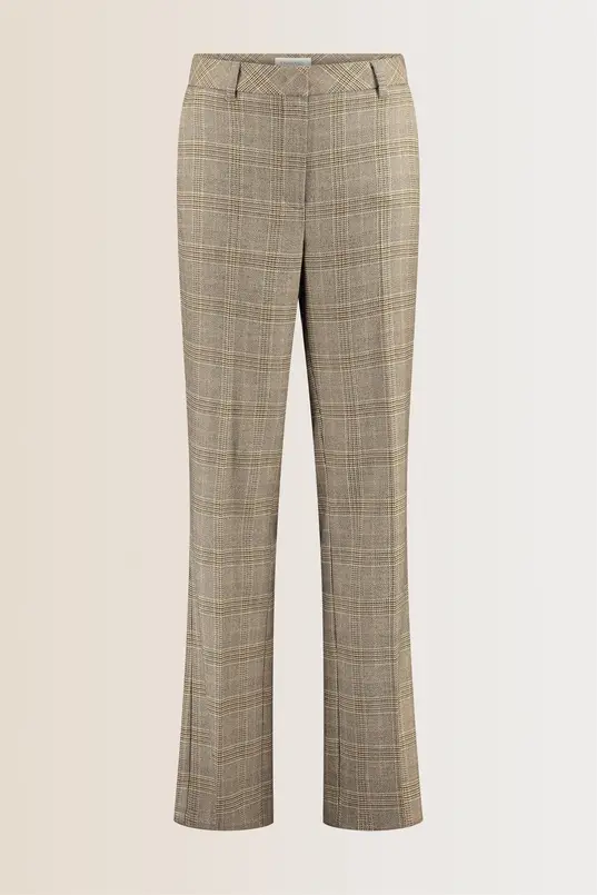 Geruite broek