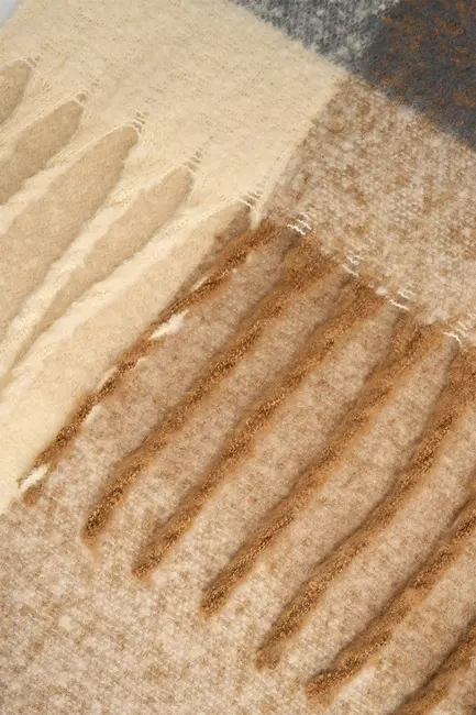 Geruite shawl