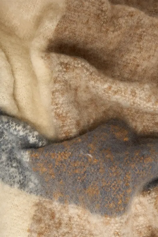 Geruite shawl