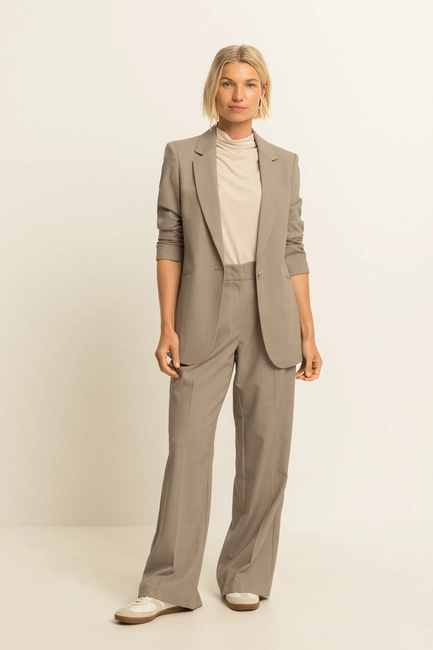 Getailleerde blazer met reverskraag