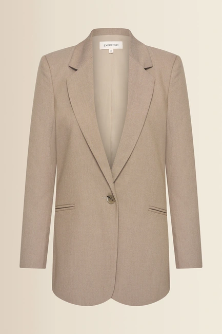 Getailleerde blazer met reverskraag